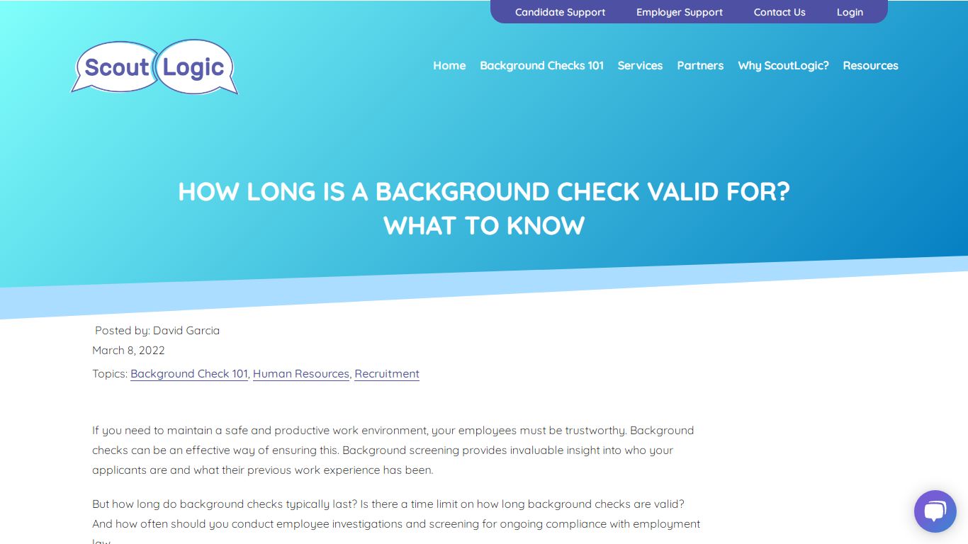 How Long is a Background Check Valid For? What To Know